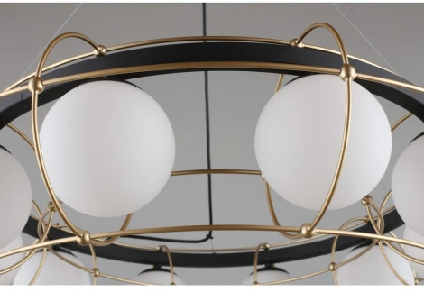 Подвесной светильник Aployt Mahot APL.317.03.10 (220V, на тросе, шарики, круглые)