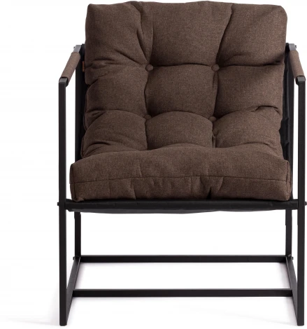 Кресло Charli/Чарли Tetchair (Рогожка/Коричневый) арт.24899