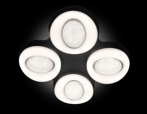 Потолочная люстра Ambrella Orbital Crystal Sand FS1584/4 208W D585*585