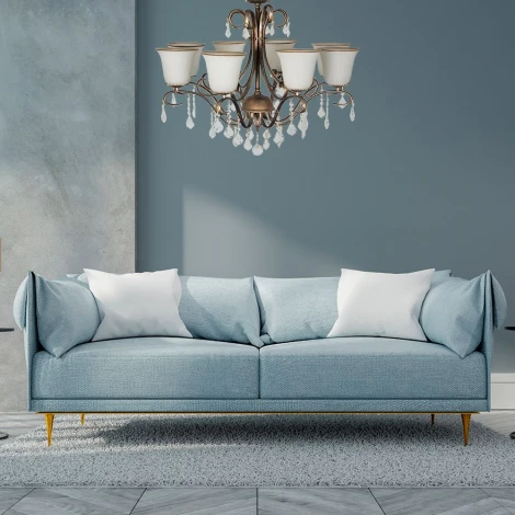 Потолочная люстра Arti Lampadari Borgese E 1.1.8.602 GB