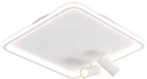 Потолочный светильник светодиодный Ambrella Comfort FL5114 (регулировка яркости, 220V, пульт управления)