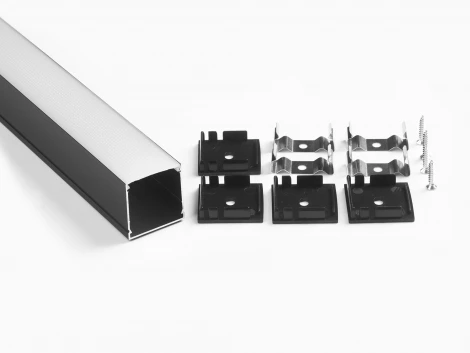 Профиль для светодиодной ленты накладной 2м LEDS POWER 008509