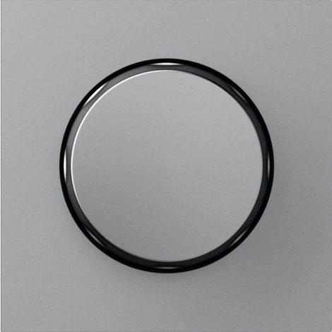 Накладка для светорегулятора поворотного, матовый серый Donel A07 DE65040