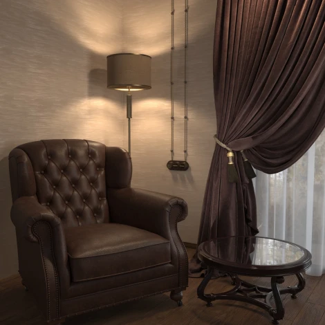 Выключатель на 4 положения двухклавишный (бронзовый) Ретро Werkel W5720012 (a050767)