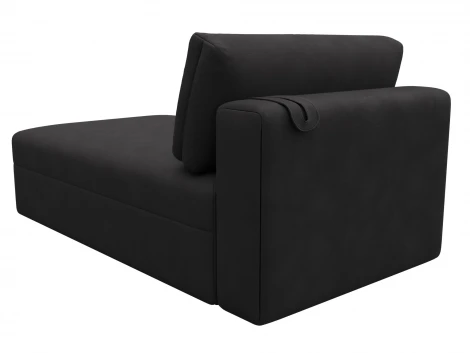 Модуль канапе Лига-060 НПБ (ЛДСП,Брус,Фанера,Замша/Коричневый) Лига Диванов 129561