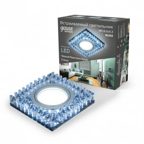 Встраиваемый точечный светильник Gauss Backlight BL032