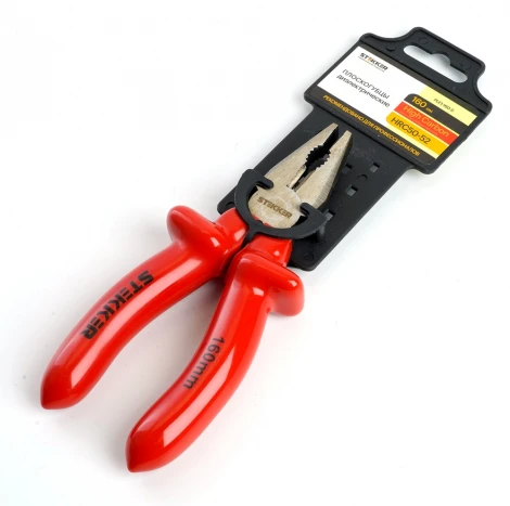 Плоскогубцы комбинированные диэлектрические Stekker 39776