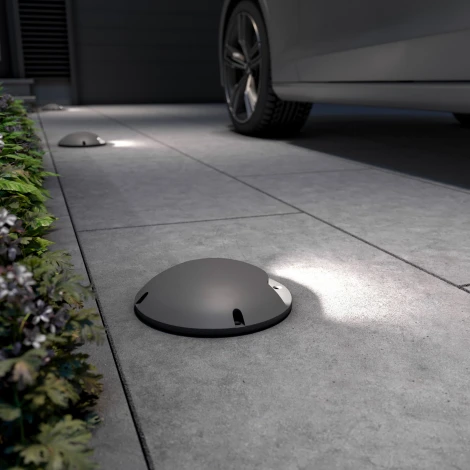 Светильник для парковки светодиодный Elektrostandard Park 35167/S LED серый (220V, круглые, IP67)