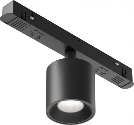 Трековый светильник магнитный 48V Maytoni Alfa S TR132-4-7W-DS-B (LED, круглые)