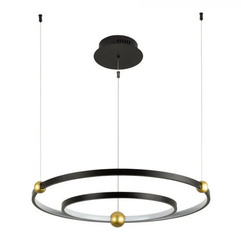 Подвесной светильник Divinare Amadeo 1123/04 SP-65 (LED, 220V, на тросе, кольцо, солнечная система)