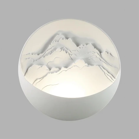 Настенный светильник Odeon Light Montana 7168/6W белый/гипс/металл IP20 LED 12W 3000K 220-240V