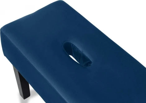 Табурет мягкий Handy ОГОГО (арт.670577), (Велюр,Экокожа/Синий)