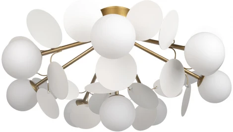 Потолочная люстра Loft It Matisse 10008/8C White (220V, шарики)