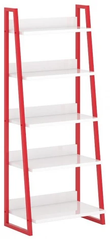 Стеллаж Board малый ОГОГО 332026 (красный, белый)