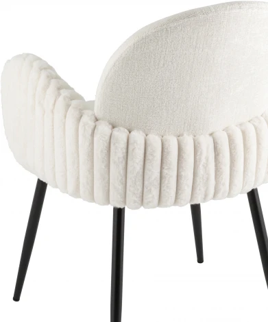 Стул обеденный Stool Group Wave Stripes букле белый арт.УТ000039505