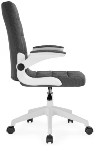 Компьютерное кресло Woodville Elga dark gray / white 15609