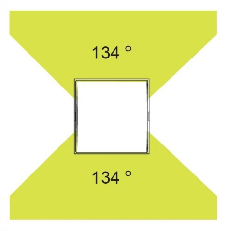 Настенный светильник уличный Oasis Light W1838S-LED