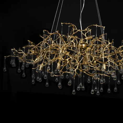 Подвесная люстра Loft It Bijout 10067/1250 GD (220V, на тросе, ветки)