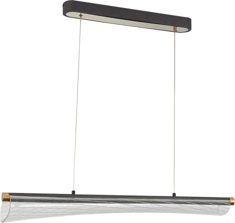 Подвесной светильник Natali Kovaltseva INNOVATION STYLE 83140 с пультом ДУ, моб. приложением 80W, золото, LED (регулировка яркости, 220V, на проводе)