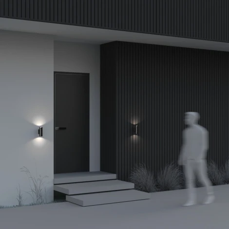 Настенный светильник уличный Maytoni Bowery O574WL-02B (220V, IP54)