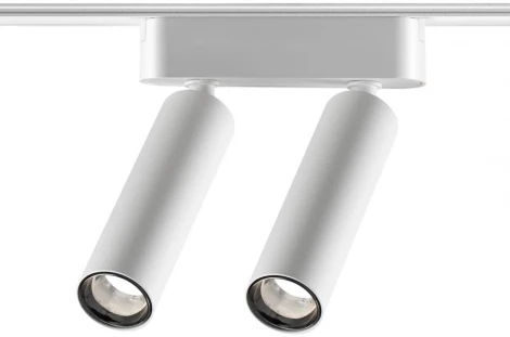 Трековый светильник Novotech Smal 359253 SHINO белый для низковольтного шинопровода IP20 LED 14W 48V 1260Лм 3000К (круглые)