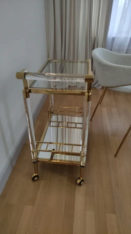 Стол сервировочный IST-CASA Виктори MH1798DC, 77х40х89 см, золото