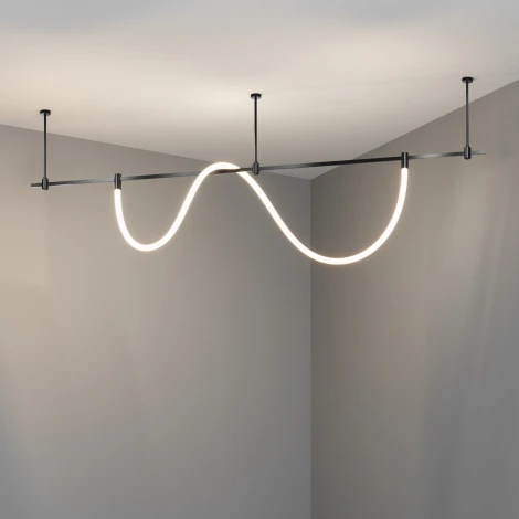 Трековый светильник магнитный модульный LED 24V 27W Maytoni Tau TR154-1-27W4K-B