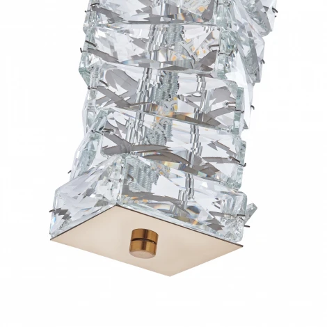 Подвесной светильник Arte Milano Venezia 319011/D300/3 GD (регулировка яркости, LED, 220V, хрусталь, пульт управления, на проводе)