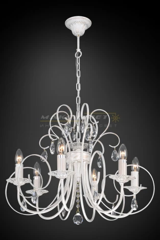 Подвесная люстра Максисвет 4484 2-4484-6-WH E14