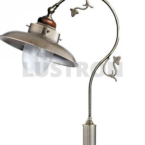 Торшер N-Light 846 846-01-05 красное дерево+бронза