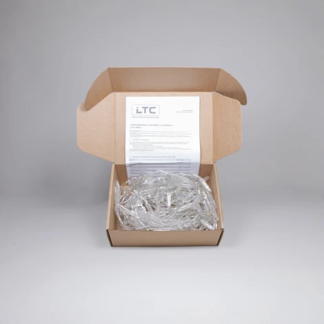 Гирлянда Бахрома с колпачком 3,1 x 0,5 м шампань, 120 LED, провод прозрачный  ПВХ, IP65 Laitcom PIL120CAP-10-2CH