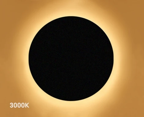 Настенный светильник Italline IT02-016 black (LED, 220V, круглые)