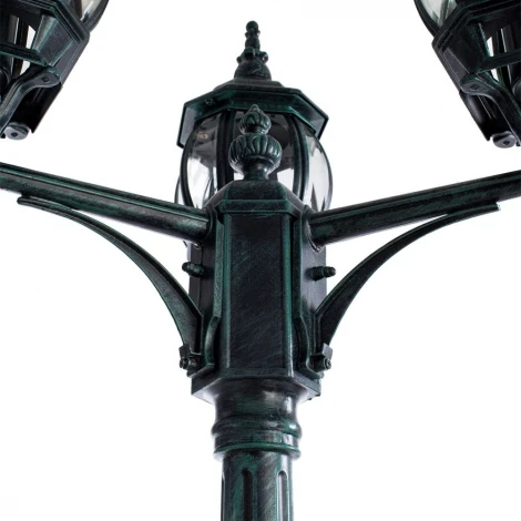Наземный фонарь Arte Lamp Atlanta A1047PA-3BG