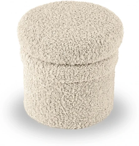 Пуфик Pancakes ОГОГО Обстановочка! (Мех/Белый) арт.902549