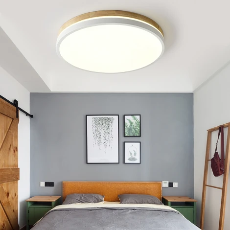 Потолочный светильник круглый Disc Dh D27 White ImperiumLoft Disc-Dh01 (189892-26) (LED, 220V, круглые)