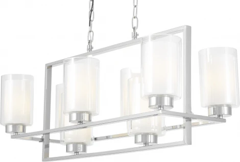 Подвесная люстра Lumina Deco Lino LDP 1239-8 CHR