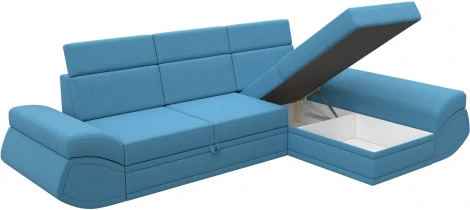 Диван угловой Лига-032 правый угол Лига Диванов (Рогожка) арт.125994