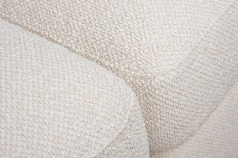 Диван Roberto трехместный, букле кремовый Flona SVBEG 250*100*90см Garda Decor