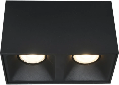 Светильник потолочный ST Luce ST168.402.02 Черный GU10 2*50W 220V