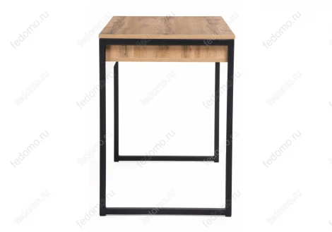 Письменный стол Notta Леон Лофт черный матовый / дуб вотан 489683