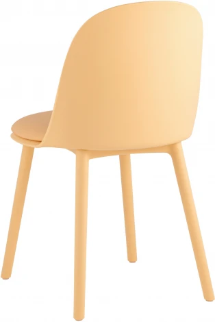 Стул Fog с подушкой пластик желтый УТ000036900