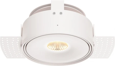 Встраиваемый светильник под гипсокартон Maytoni Move DL060-9W3-4-6K-TRS-W (LED, 220V, круглые)