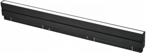 Трековый магнитный светильник 48V iLedex Vision48/22 SMART 4822-004-L602-24W-110DG-BK (регулировка яркости, управление смартфоном, умный дом - Алиса)