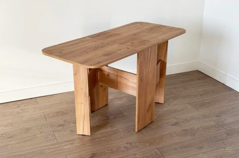 Стол-книжка раскладной Мечта Mebelson (ЛДСП/Дуб крафт золотой) арт.KM-0004.2553