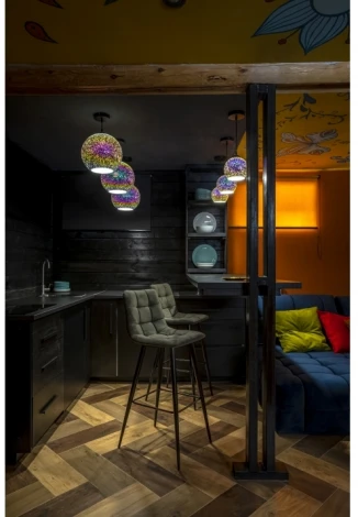 Подвесной светильник Arte Lamp Miraggio A3218SP-1BK