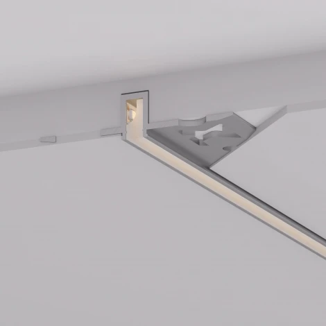 Профиль LINIA7-FANTOM-2000 ANOD (Arlight, Алюминий) 052377