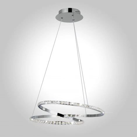 Подвесной светильник Eurosvet Asteria 90062/2 хром 36W