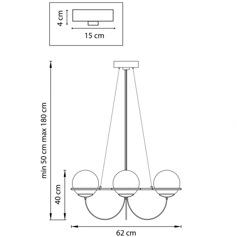 Потолочная люстра Lightstar Globo 803263 (220V, шарики)