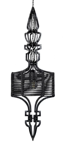 Подвесной светильник Crystal Lux Prima SP1 A BLACK-SILVER/BLACK