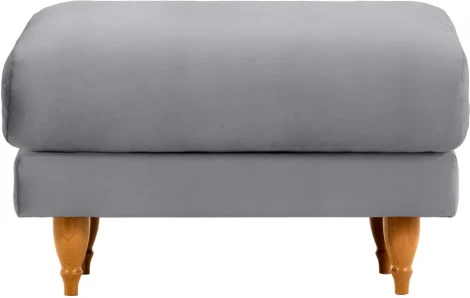 Пуф Italia ОГОГО (арт.339905), (Ткань/Серый)